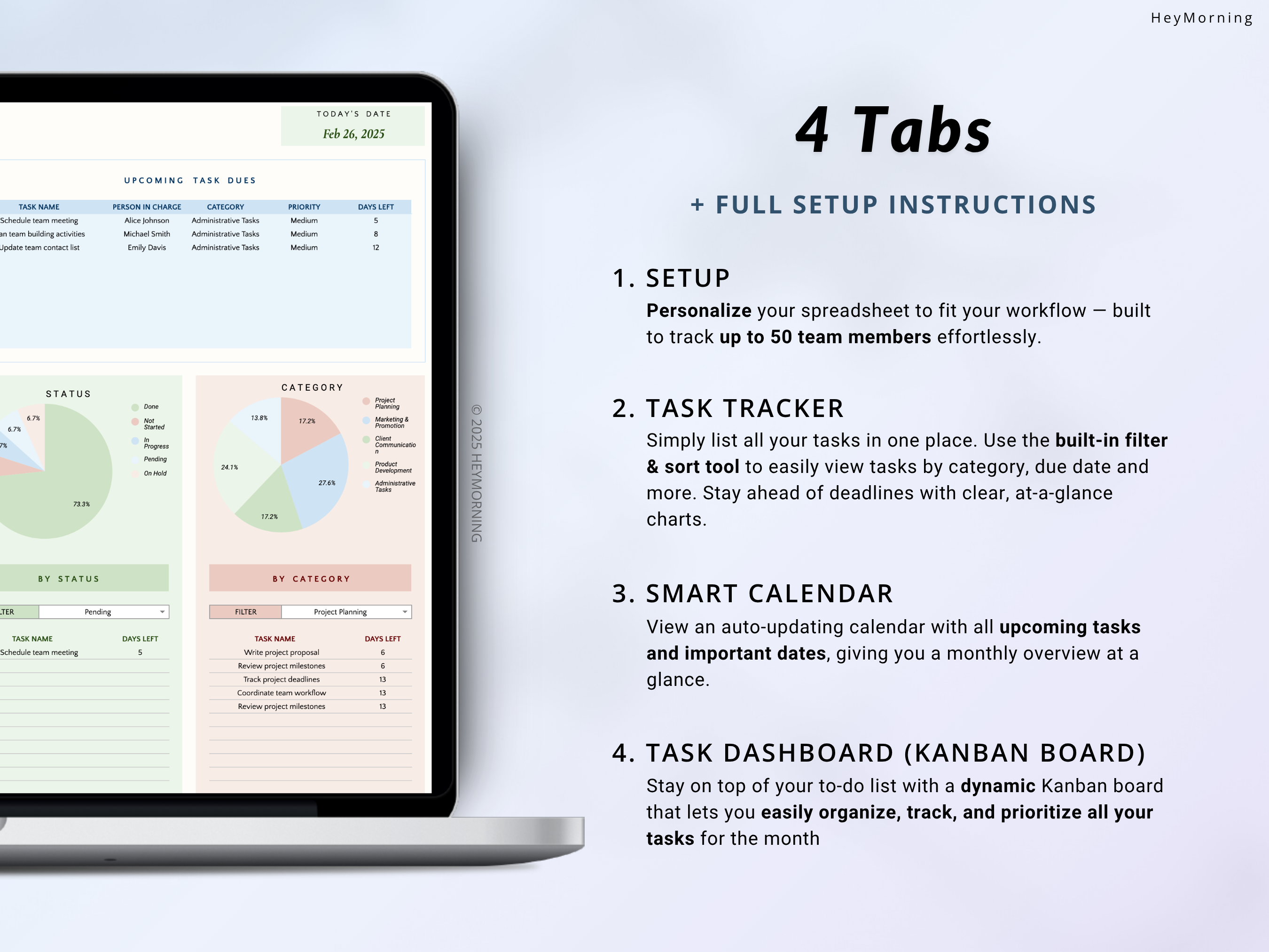 Team Task Tracker - Hey Morning