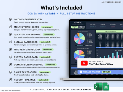 Small Business Bookkeeping Spreadsheet