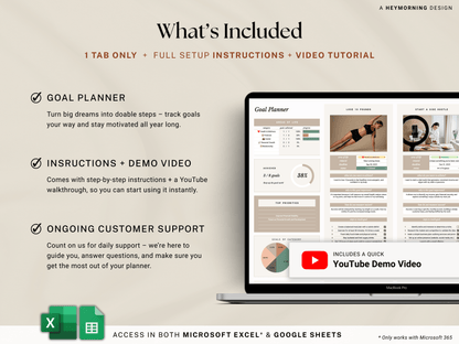 Ultimate Goal Planner 12 Week Goals
