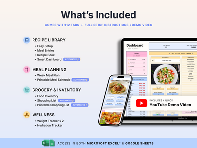 All-in-One Meal Planner