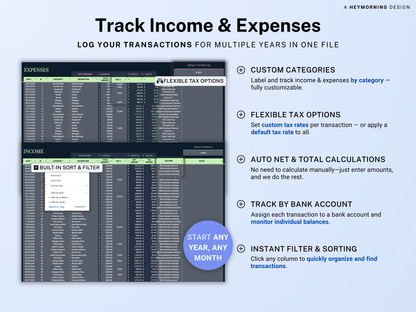 Small Business Bookkeeping Spreadsheet