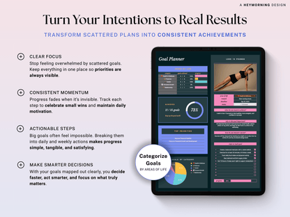 Ultimate Goal Planner 12 Week Goals