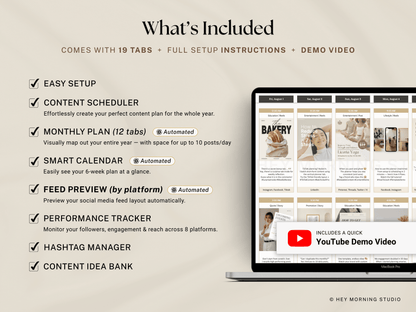 Social Media Content Planner