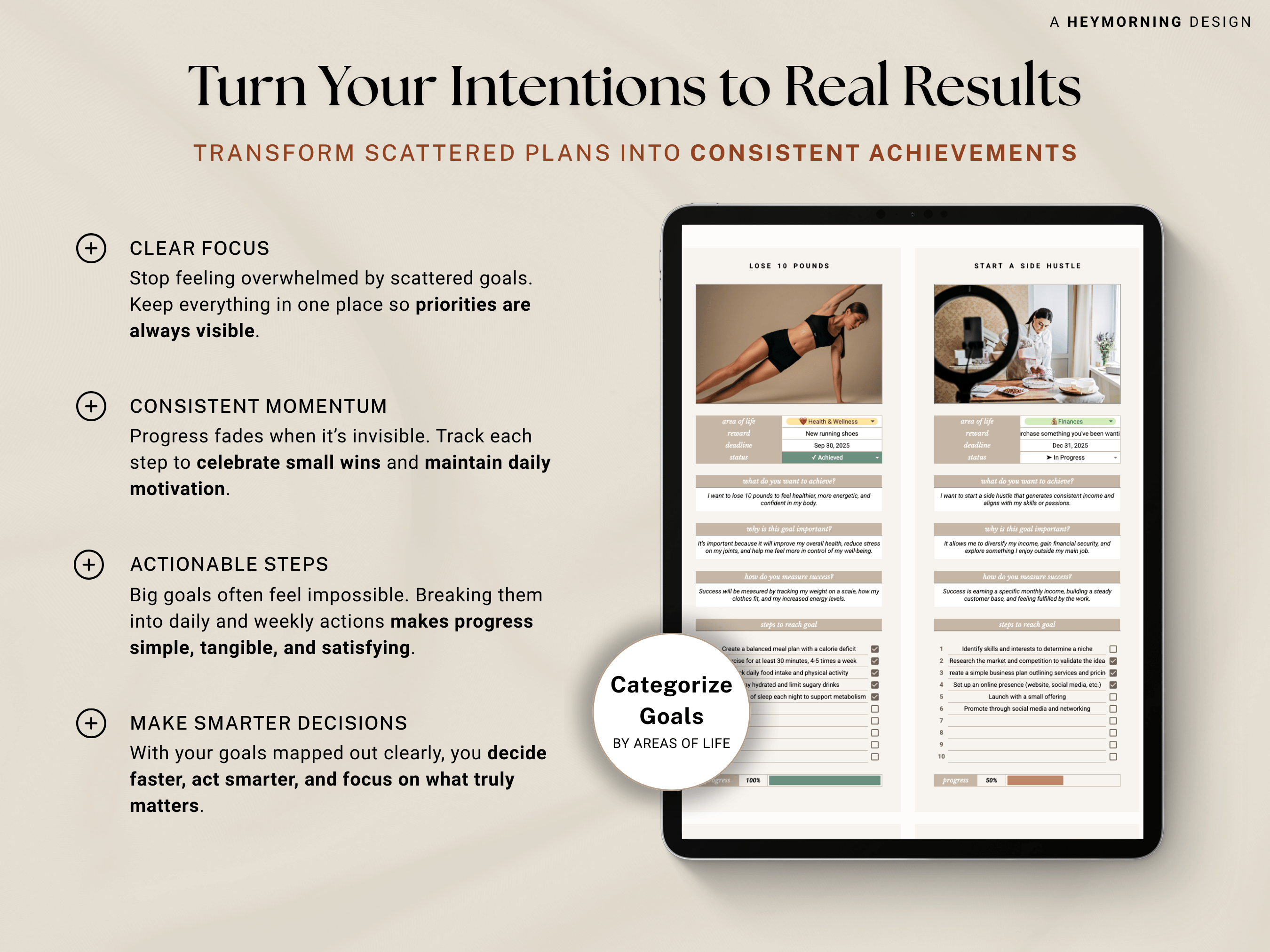 Ultimate Goal Planner 12 Week Goals