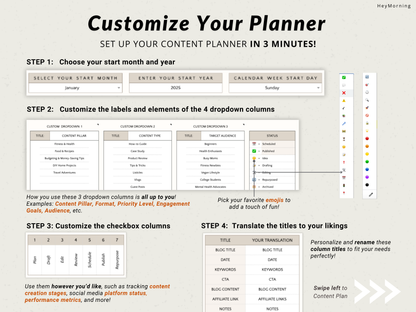Blog Content Planner