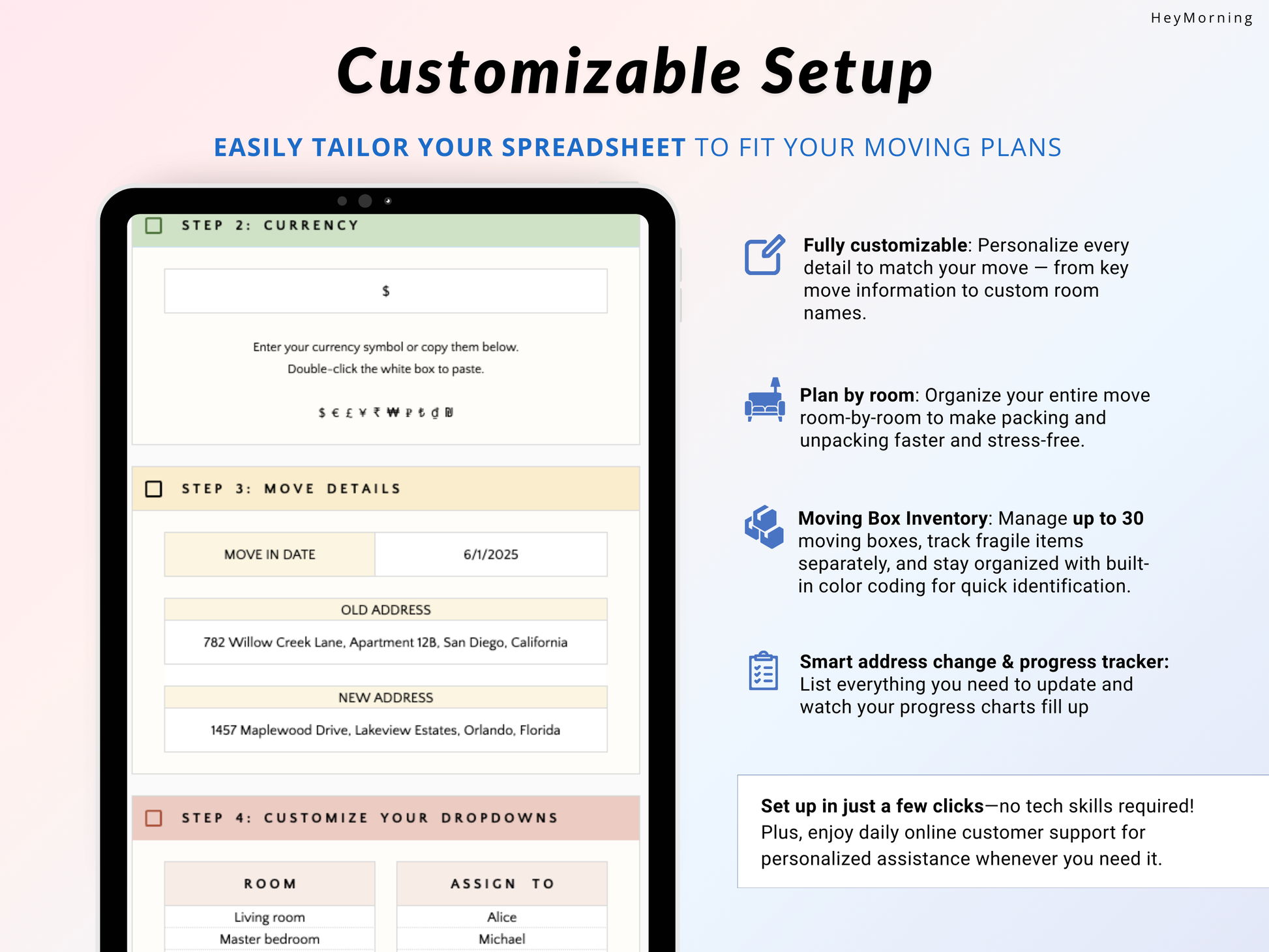 First Home / Apartment Planner
