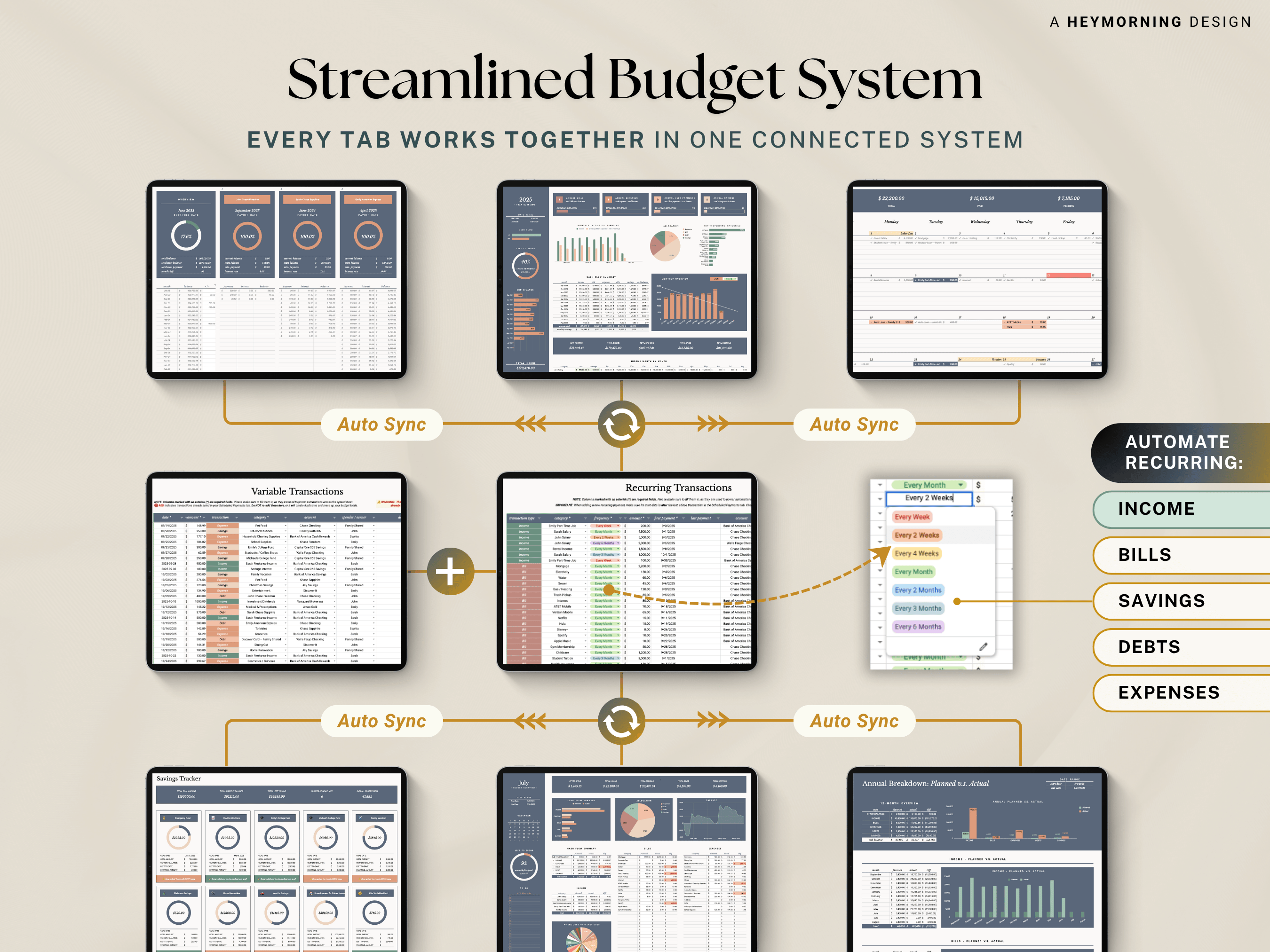 Ultimate Annual Family Budget