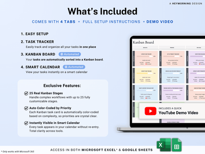 Kanban Board Spreadsheet