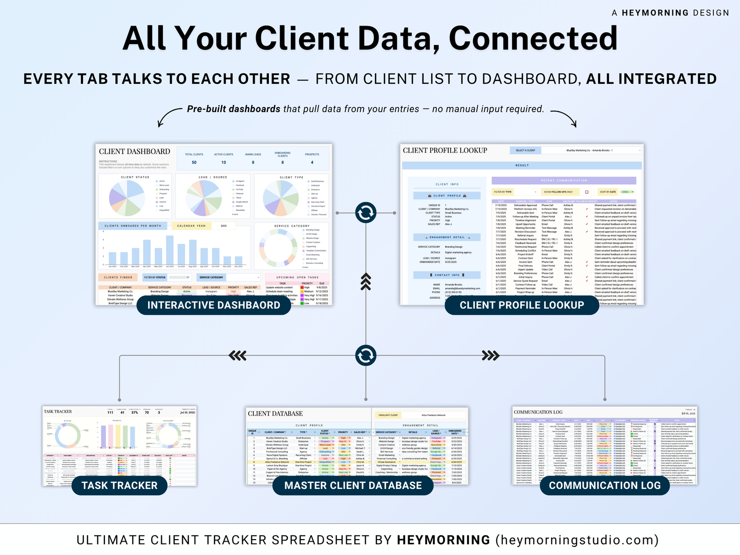 Client Tracker Small Business CRM
