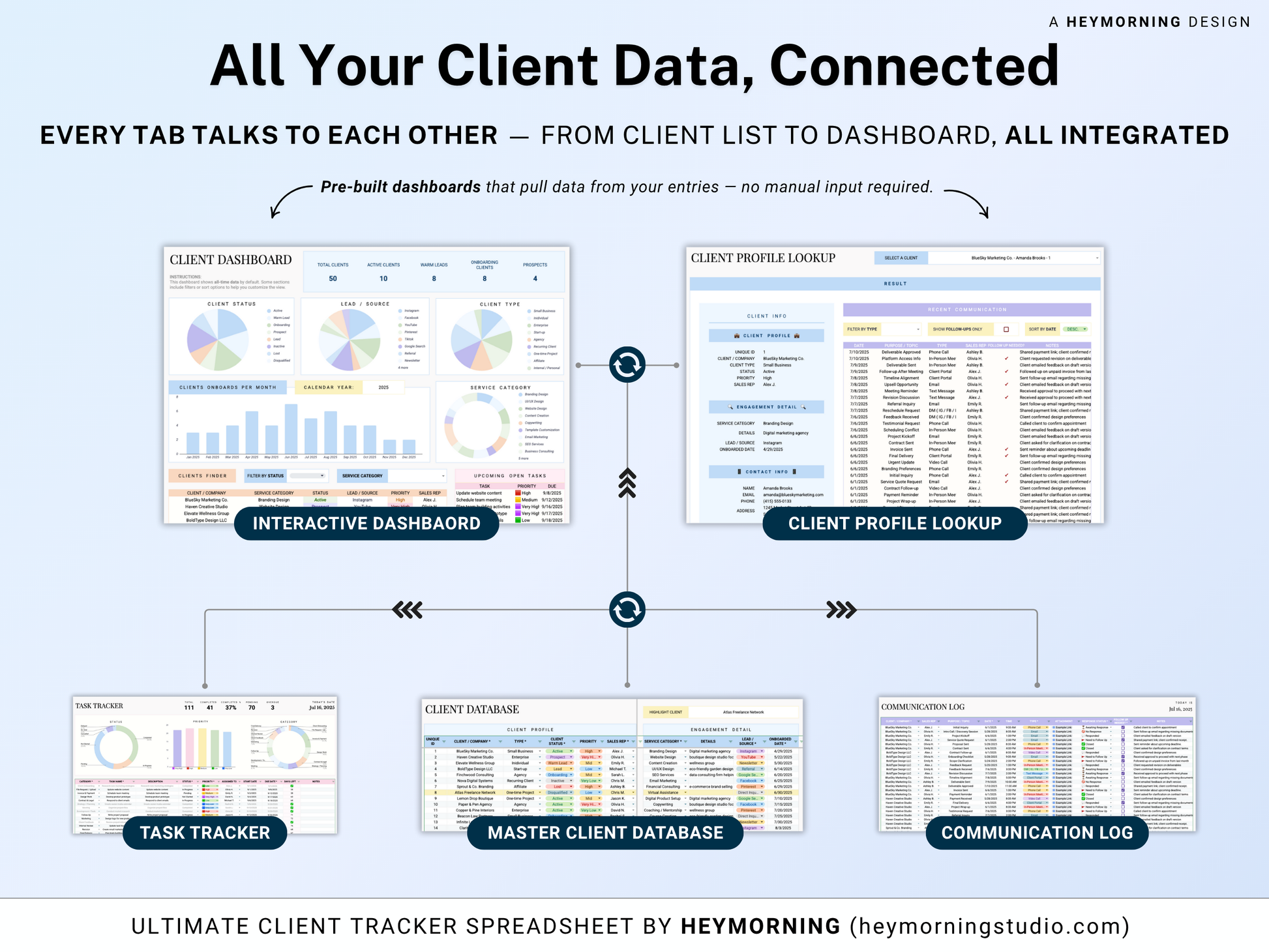 Client Tracker Small Business CRM
