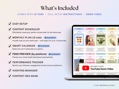 Social Media Content Planner