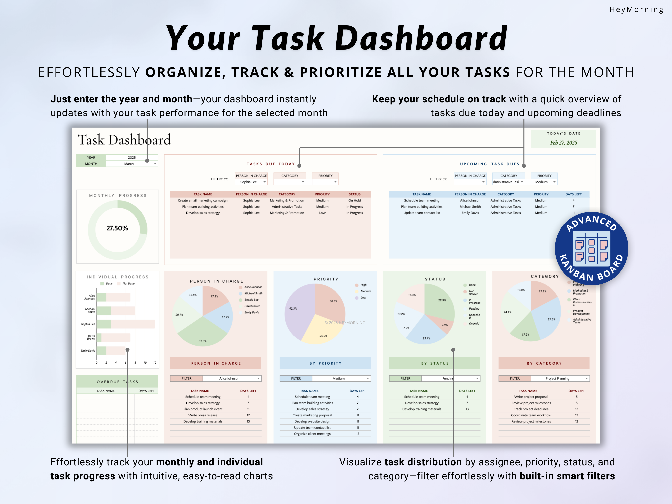 Team Task Tracker - Hey Morning