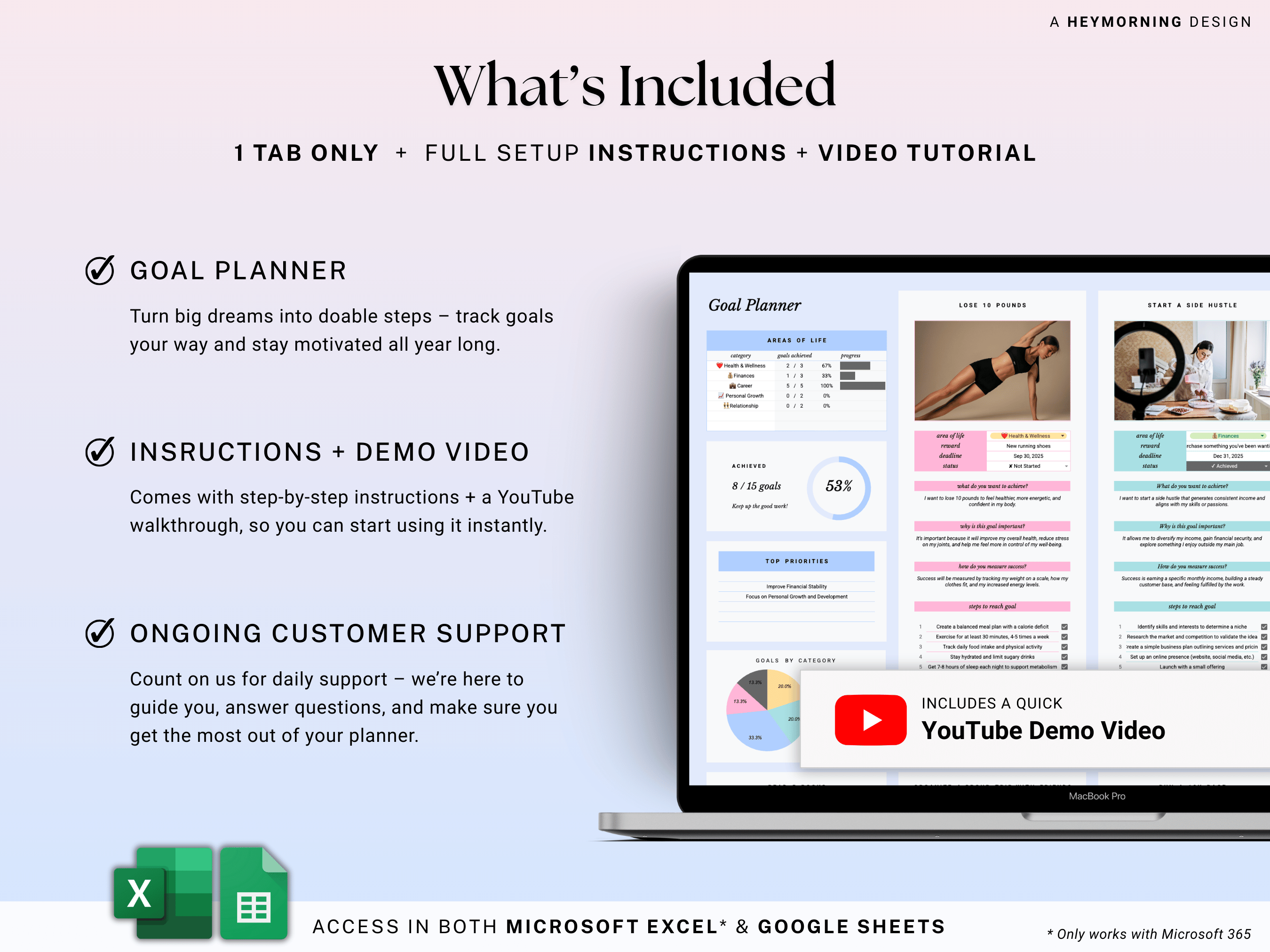 Goal Tracker 12 Week Goals