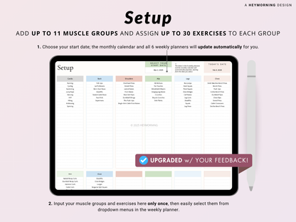 Workout Planner - Hey Morning
