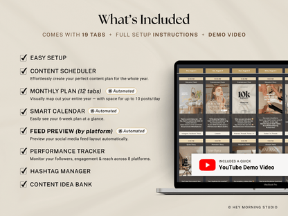 Social Media Content Planner