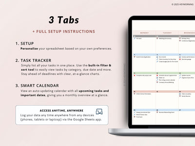 Simple Task Tracker - Hey Morning