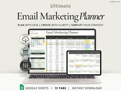 Email Marketing Planner