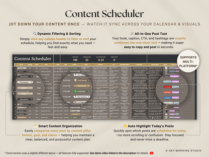 Social Media Content Planner