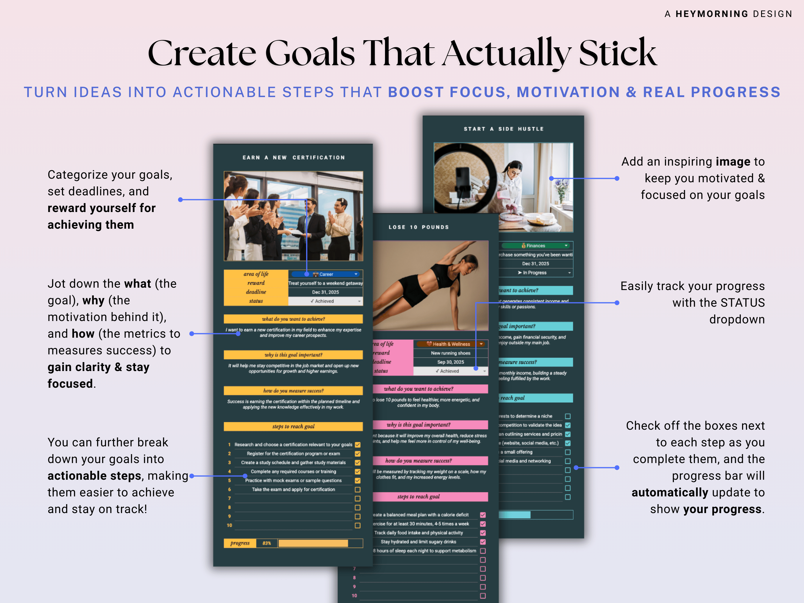 Ultimate Goal Planner 12 Week Goals