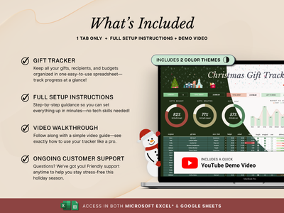 Christmas Gift Tracker