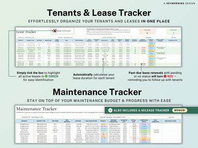 Multi-Unit Rental Property Tracker