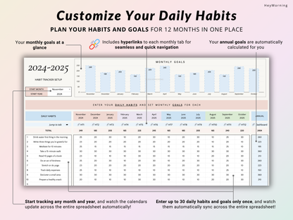 Annual Habit Tracker