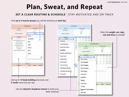 Workout Planner - Hey Morning