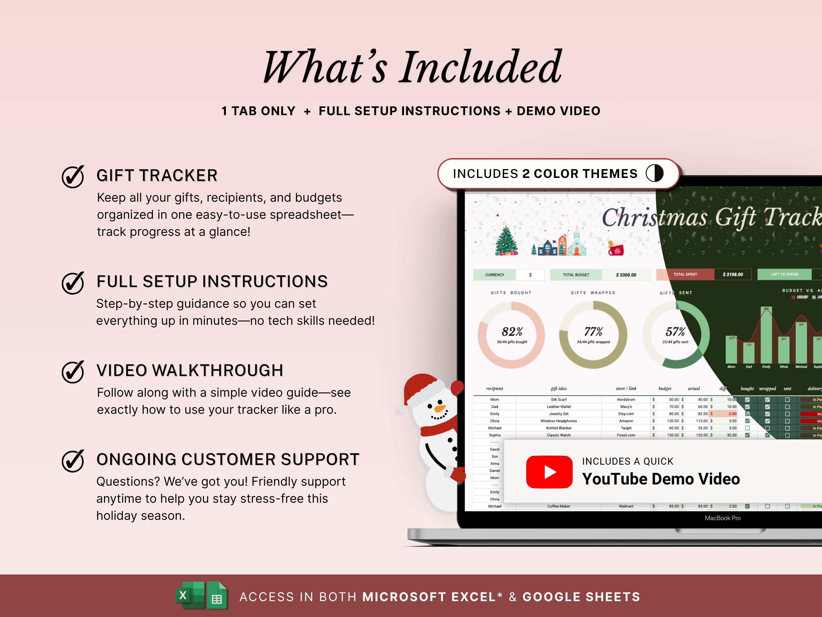 Christmas Gift Tracker