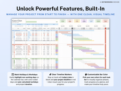 Gantt Chart Template