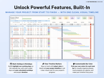 Gantt Chart Template