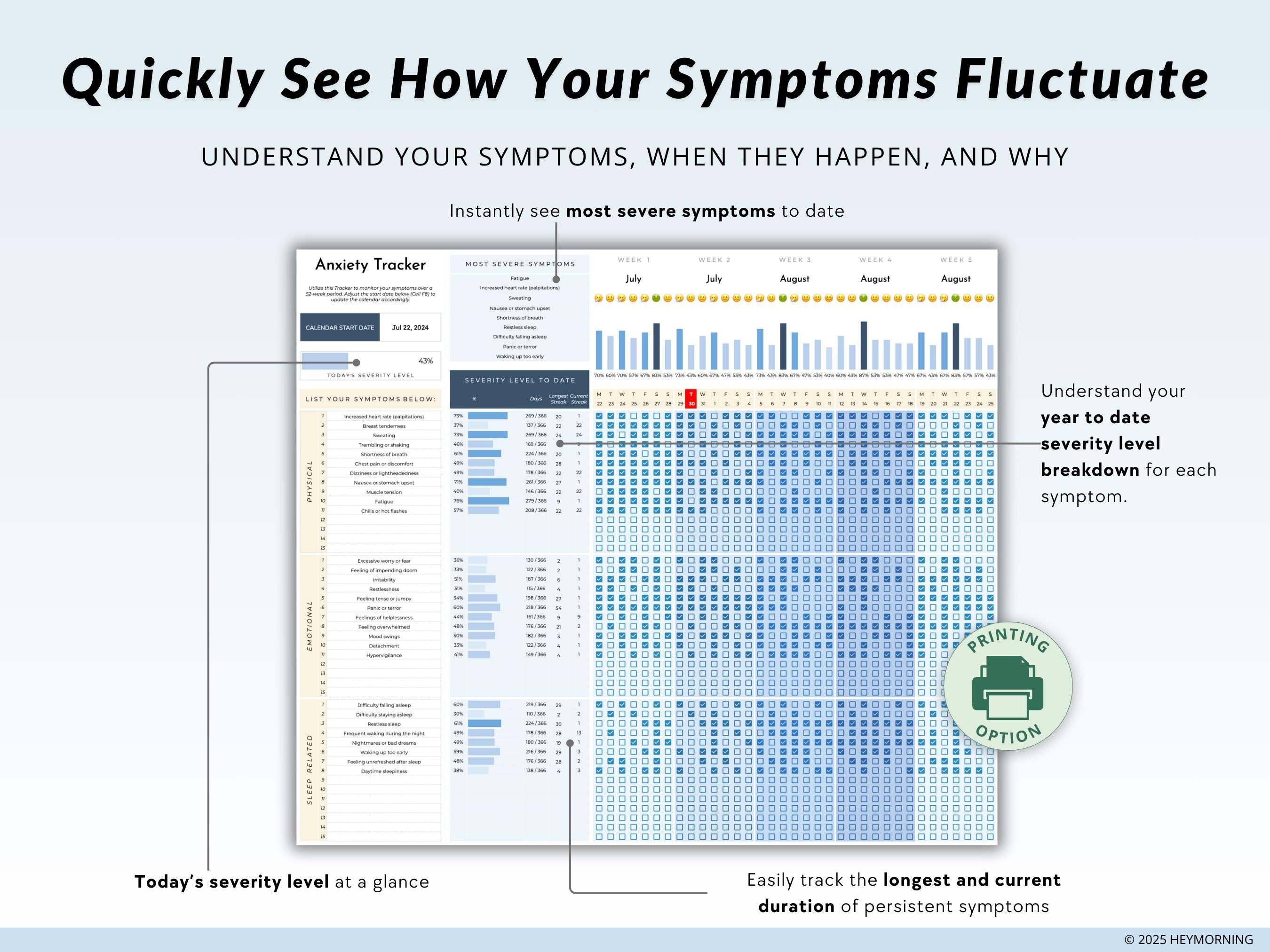 Anxiety Tracker - Hey Morning