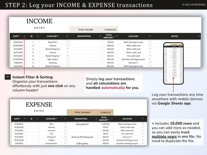 Income & Expense Tracker