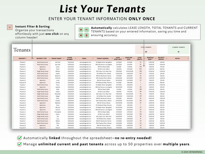Automated Rent Payment Ledger