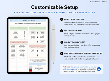 Gantt Chart Template