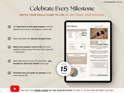 Ultimate Goal Planner 12 Week Goals