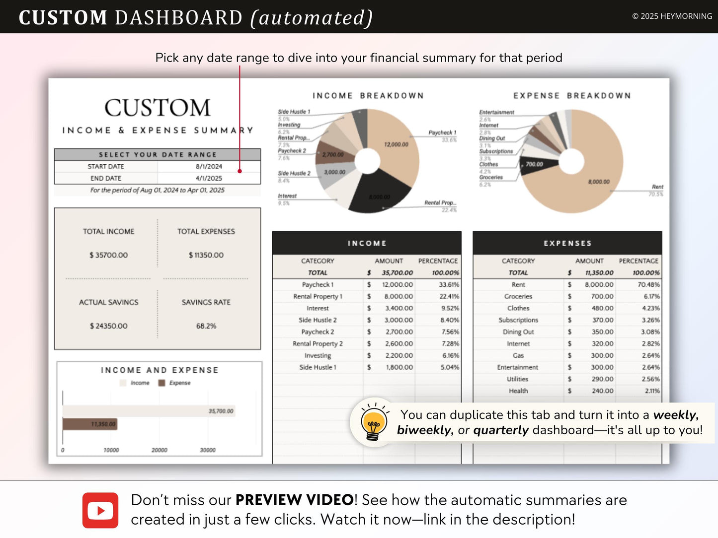 Income & Expense Tracker