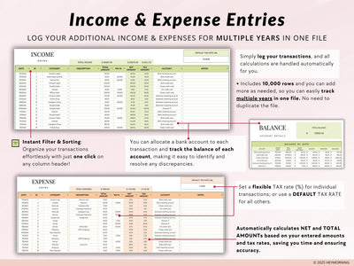 Etsy Seller Bookkeeping - Hey Morning
