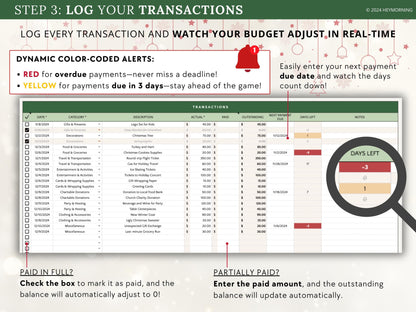 Christmas Budget Tracker