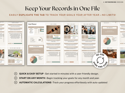 Ultimate Goal Planner 12 Week Goals