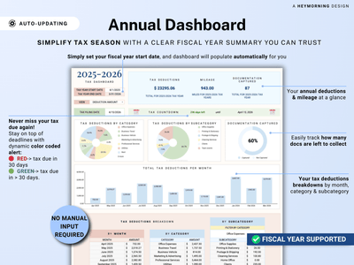 Tax Deduction Tracker