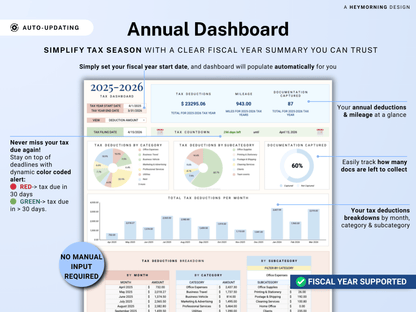 Tax Deduction Tracker
