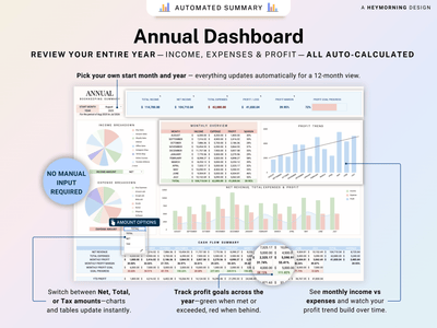 Beauty Business Bookkeeping Spreadsheet