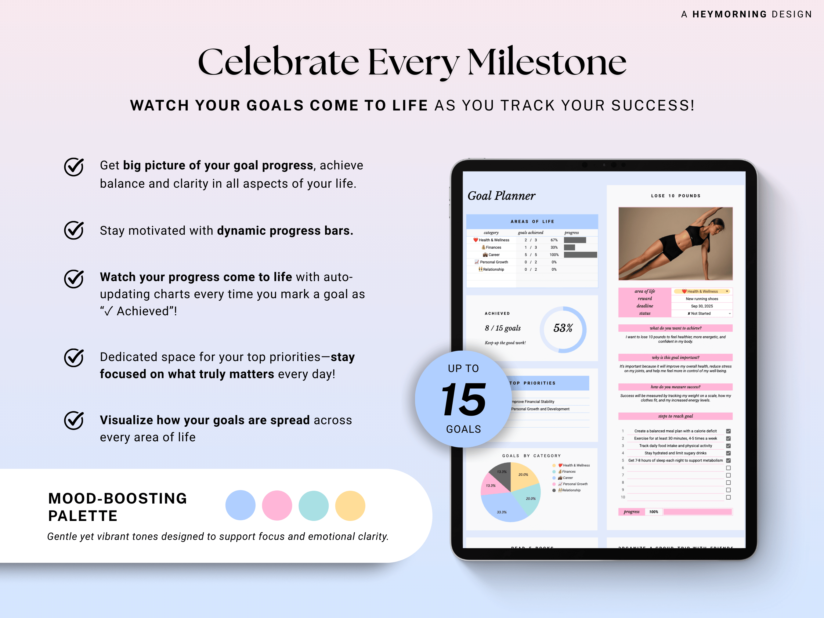 Goal Tracker 12 Week Goals