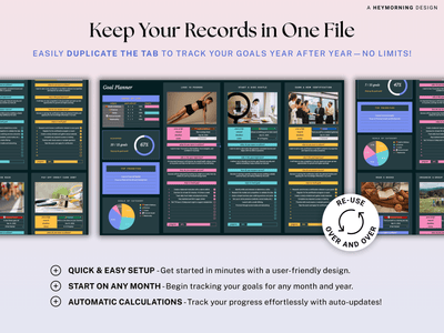 Ultimate Goal Planner 12 Week Goals
