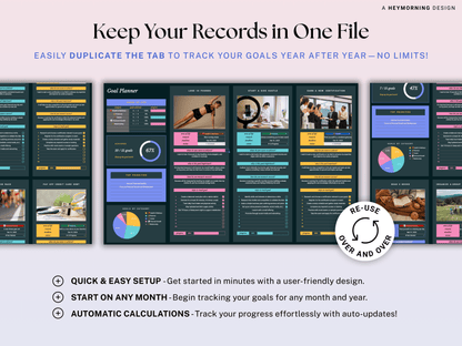 Ultimate Goal Planner 12 Week Goals
