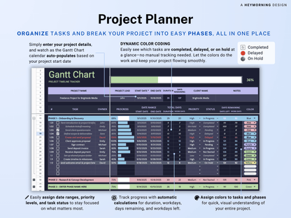Gantt Chart Template