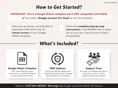 12-Month Content Calendar - Hey Morning