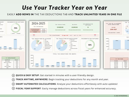 Tax Deduction Tracker