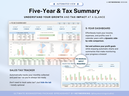 Small Business Bookkeeping Spreadsheet