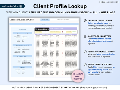 Client Tracker Small Business CRM